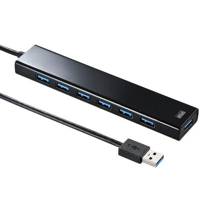 USB 3.2 Gen 1 7-Port Hub with Fast Charging Port USB-3H703BKN