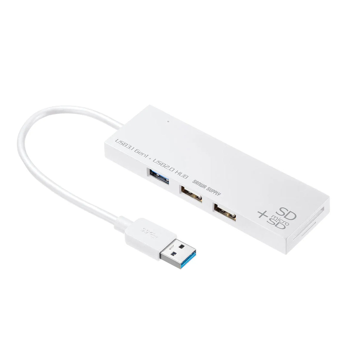 USB 3.1 + 2.0 Combo Hub with Card Reader USB-3HC316WN