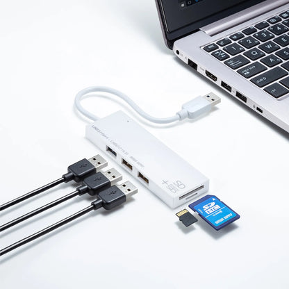 USB 3.1 + 2.0 Combo Hub with Card Reader USB-3HC316WN
