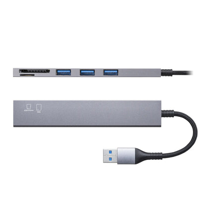 USB 5Gbps 3-Port Slim Hub (with Card Reader) USB-3HC320MS