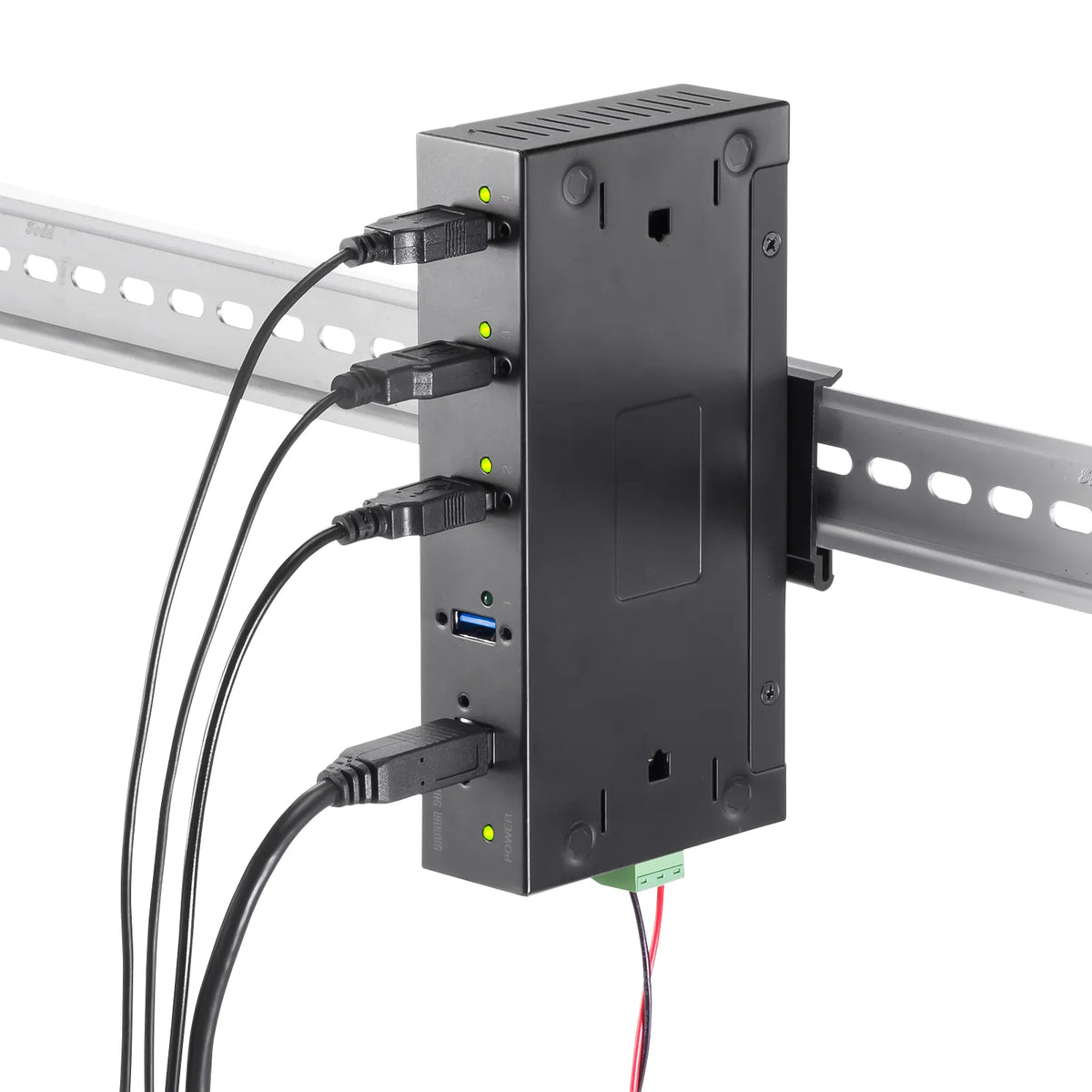Industrial USB 5Gbps Hub (4 Ports) USB-3HFA04