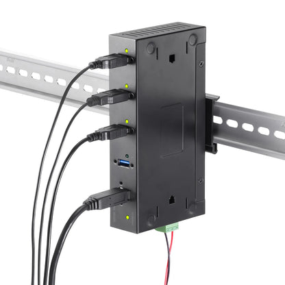 Industrial USB 5Gbps Hub (4 Ports) USB-3HFA04