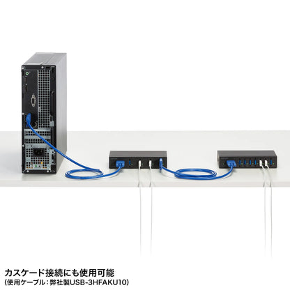 Industrial USB 5Gbps Hub (4 Ports) USB-3HFA04
