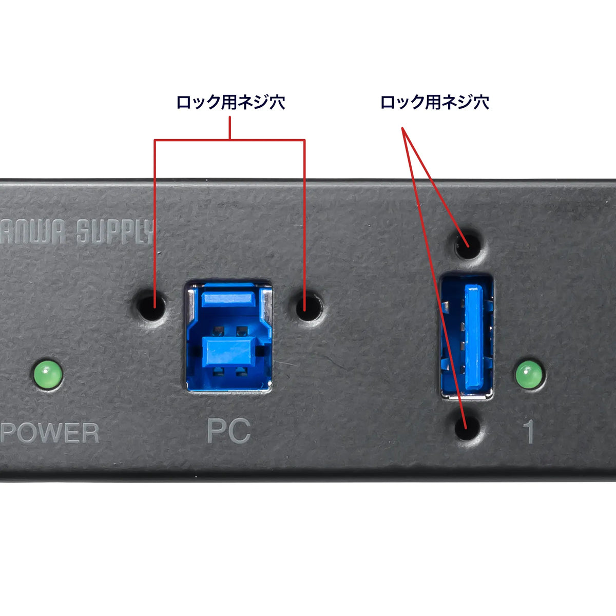 Industrial USB 5Gbps Hub (4 Ports) USB-3HFA04