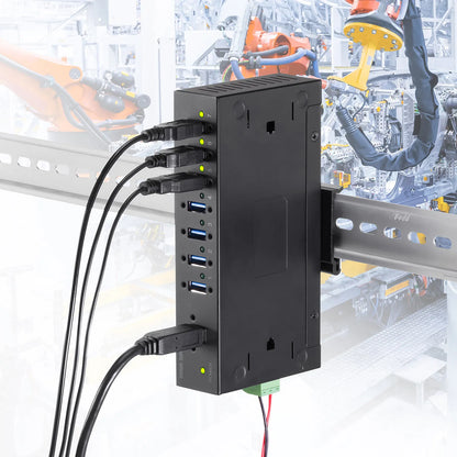 Industrial USB 5Gbps Hub (7 Ports) USB-3HFA07