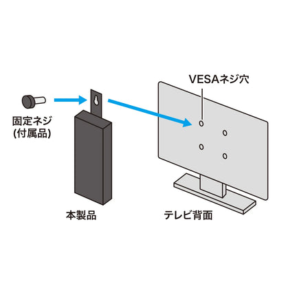 USB 3.2 Gen1 4-port hub with HDD connection support (USB-3HTV433BK)
