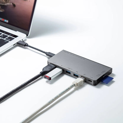 USB Type-C ドッキングハブ USB-3TCH14S2