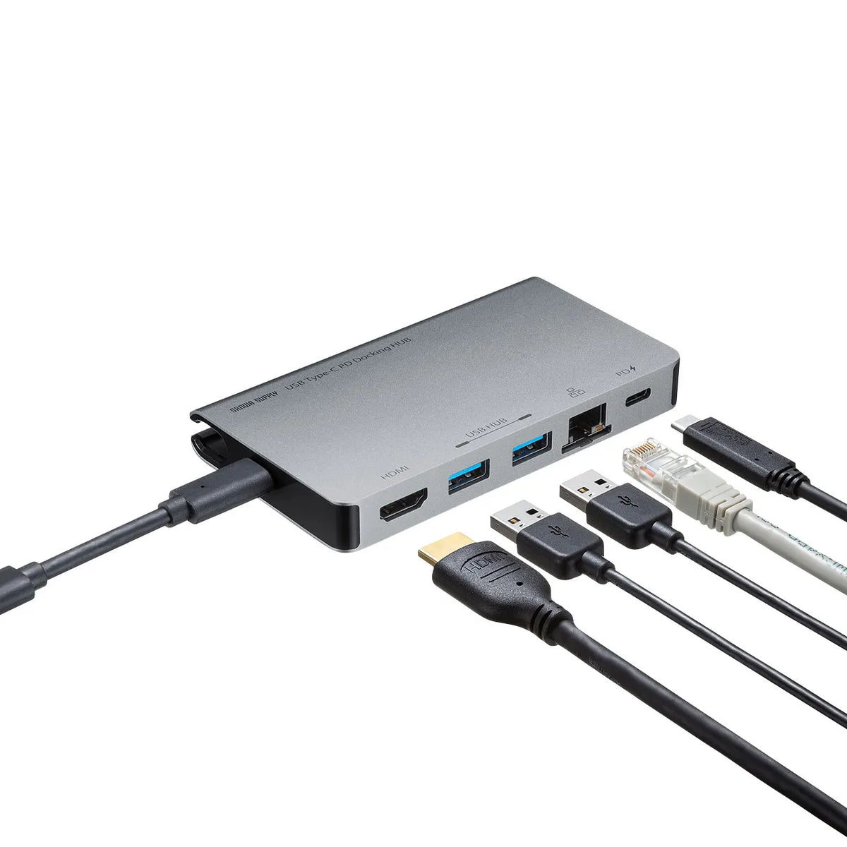 USB Type-C ドッキングハブ USB-3TCH15S2