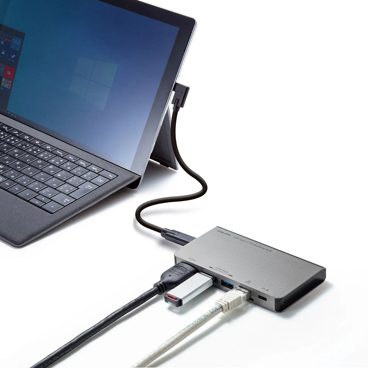 USB Type-C ドッキングハブ USB-3TCH15S2