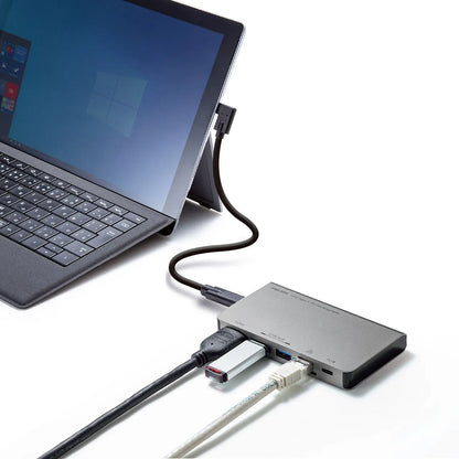 USB Type-C ドッキングハブ USB-3TCH15S2