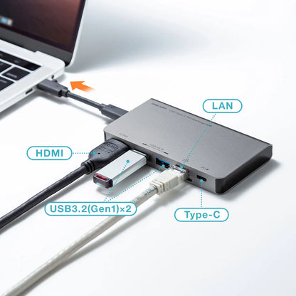 USB Type-C ドッキングハブ USB-3TCH15S2
