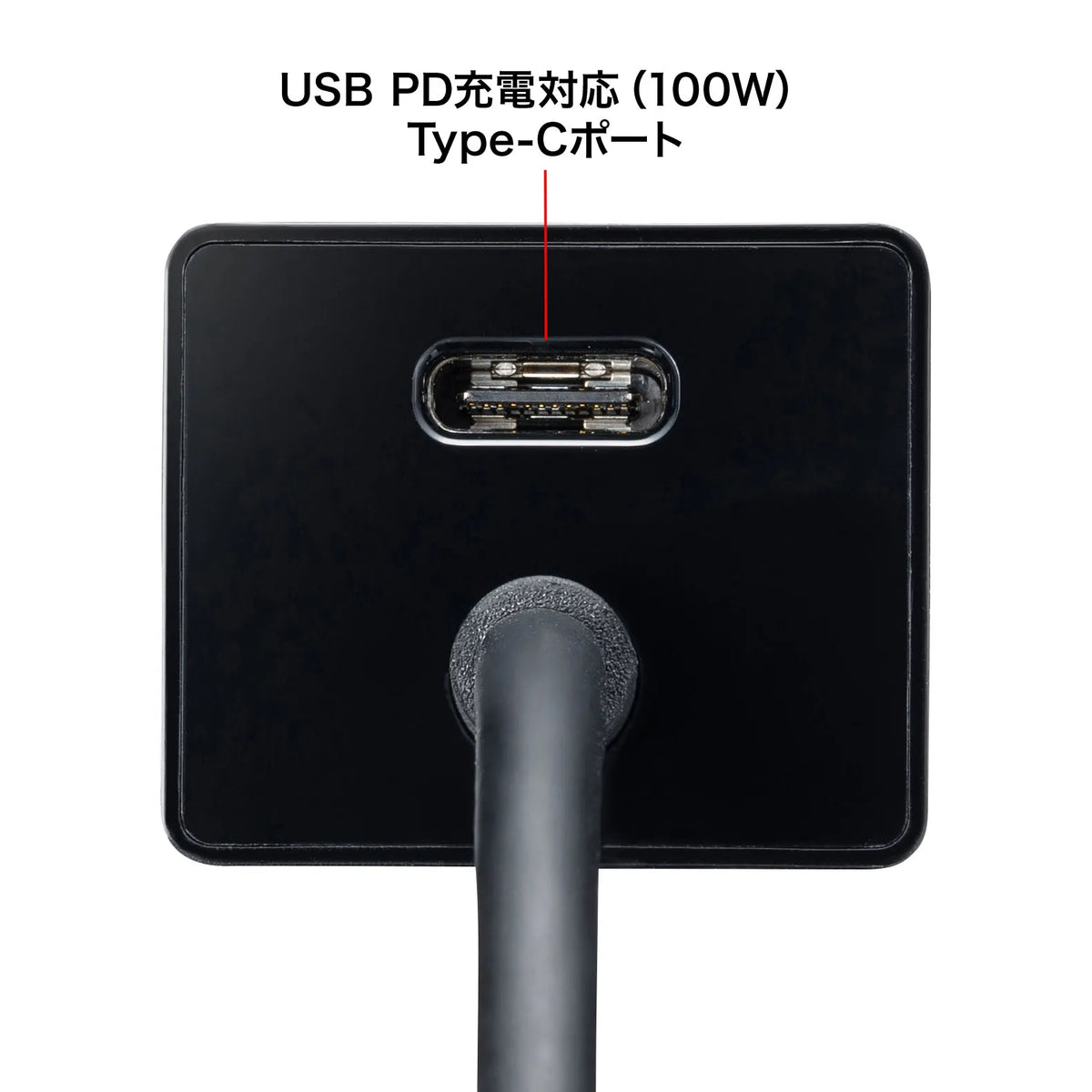 Gigabit LAN Adapter with USB Type-C Hub USB-3TCH33BK