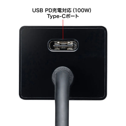 Gigabit LAN Adapter with USB Type-C Hub USB-3TCH33BK