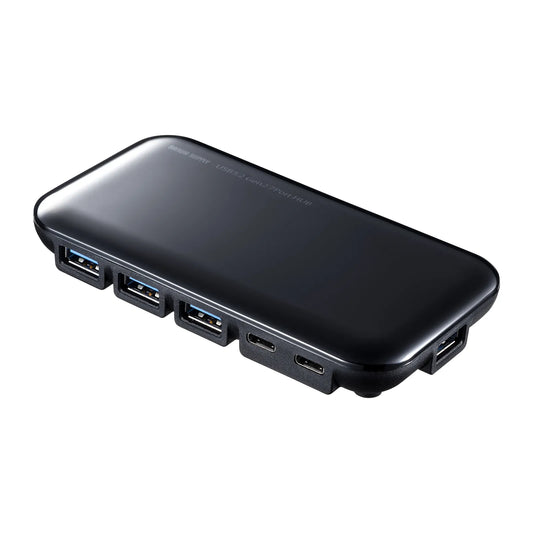 USB3.2Gen2対応 Type-C 7ポートハブ USB-3TCH38BK