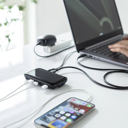 USB3.2Gen2対応 Type-C 7ポートハブ USB-3TCH38BK