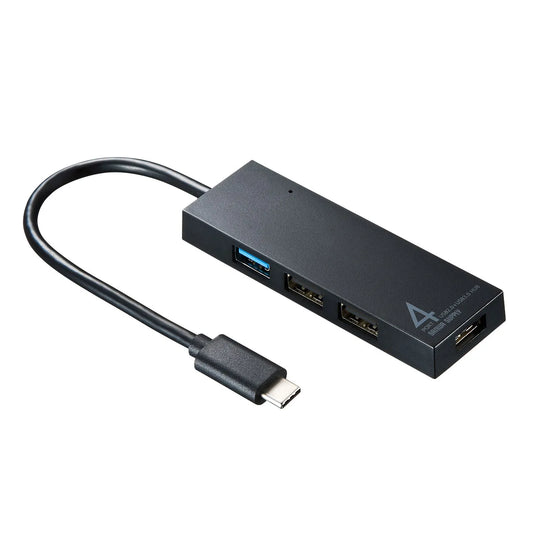 USB Type-C Combo Hub (4 Ports) USB-3TCH7BK