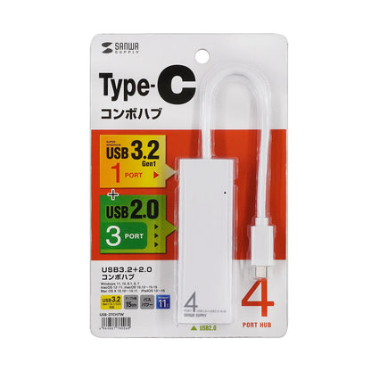 USB Type-C Combo Hub (4 Ports) USB-3TCH7W