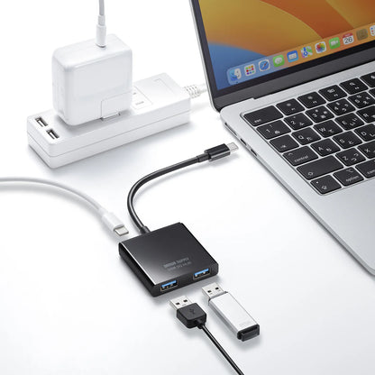 USB Type-C Hub (3 Ports) USB-3TCP9BK