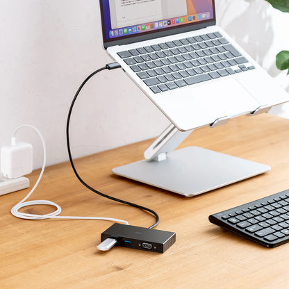 VGA付USB Type-Cハブ USB-3TCV1BK
