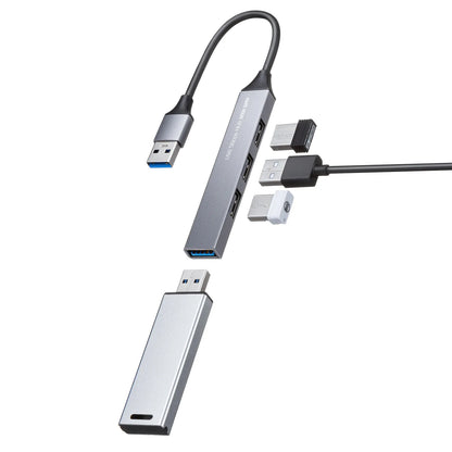 USB 5Gbps 4-Port Combo Ultra Slim Hub USB-5H24GM