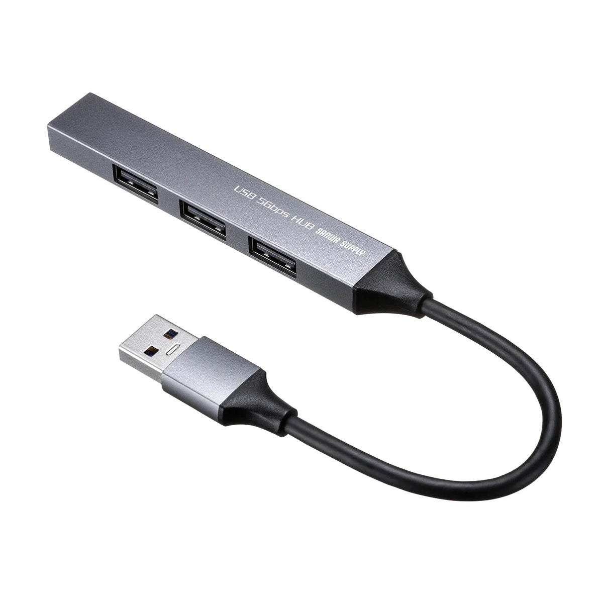 USB 5Gbps 4-Port Combo Ultra Slim Hub USB-5H24GM