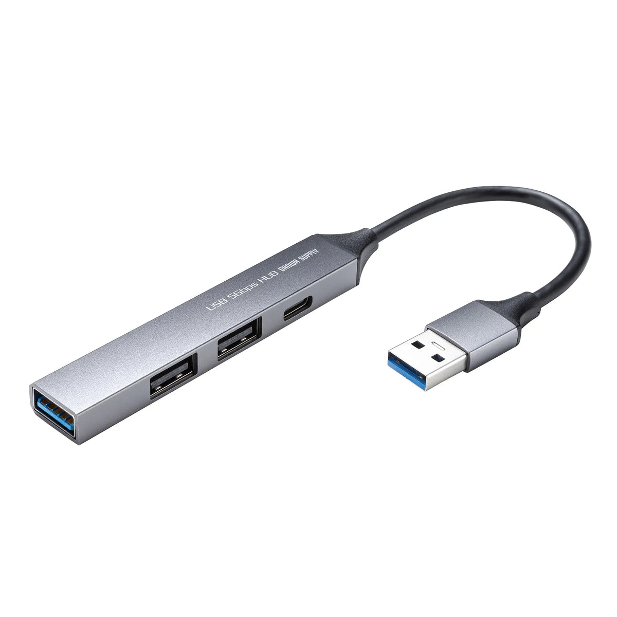 USB 5Gbps 4-Port Combo Ultra Slim Hub USB-5H25GM