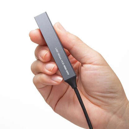 USB 5Gbps 4-Port Combo Ultra Slim Hub USB-5H25GM