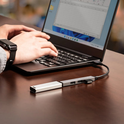 USB Type-C 4-Port Combo Ultra Slim Hub USB-5TC26GM
