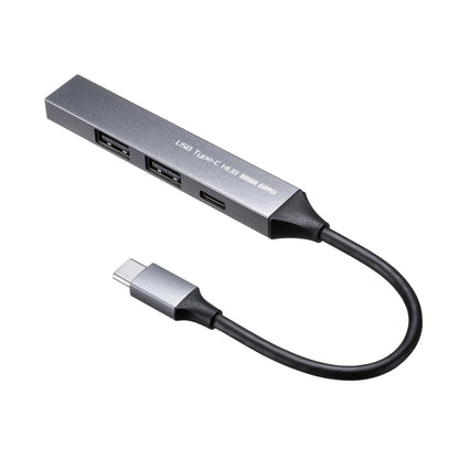 USB Type-C 4-Port Combo Ultra Slim Hub USB-5TC27GM