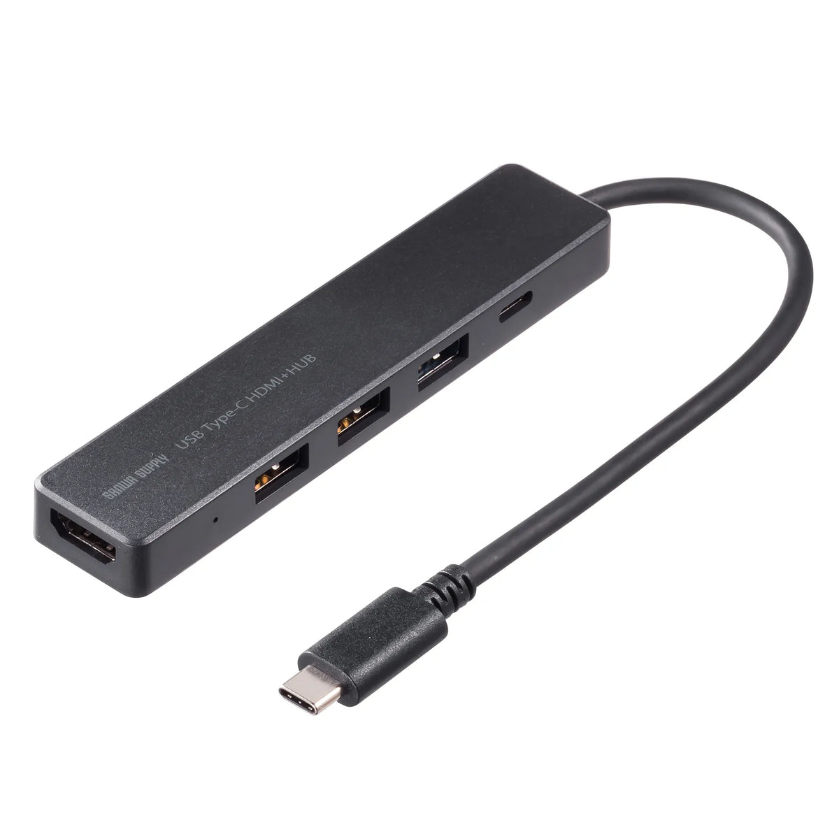 HDMIポート付 USB Type-Cハブ USB-5TCH15BK