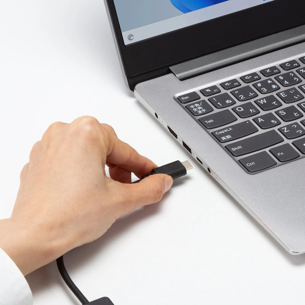 HDMIポート付 USB Type-Cハブ USB-5TCH15BK