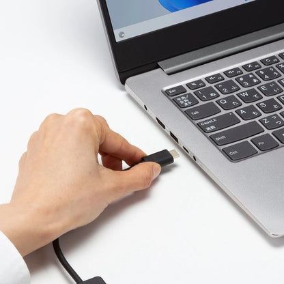 HDMIポート付 USB Type-Cハブ USB-5TCH15BK