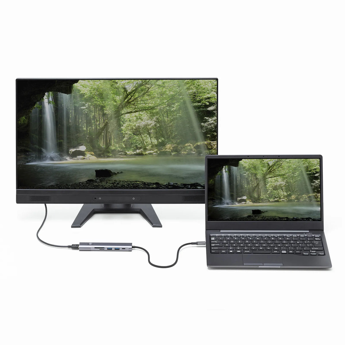 USB Type-C ドッキングハブ USB-5TCHCP17GM