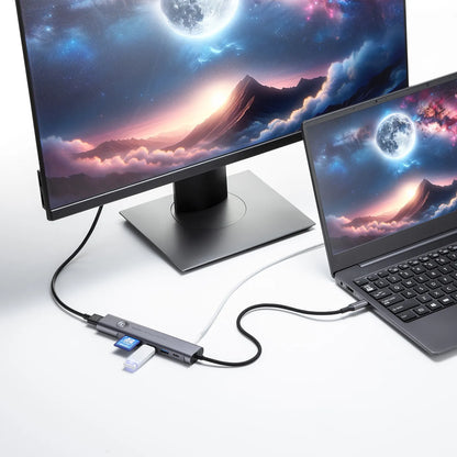 USB Type-C ドッキングハブ USB-5TCHCP17GM