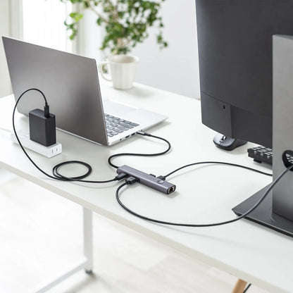 USB Type-C ドッキングハブ USB-5TCHLP16GM