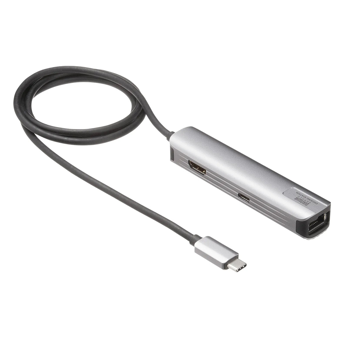 USB Type-C スリムドッキングハブ USB-5TCHLP7S-1
