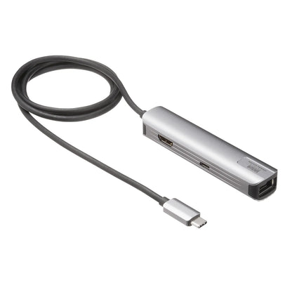 USB Type-C スリムドッキングハブ USB-5TCHLP7S-1