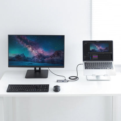 USB Type-C スリムドッキングハブ USB-5TCHLP7S-1