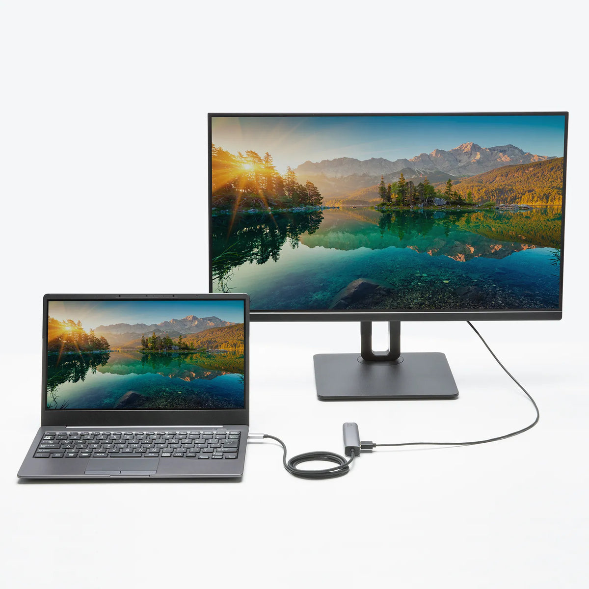 USB Type-C スリムドッキングハブ USB-5TCHLP7S-1