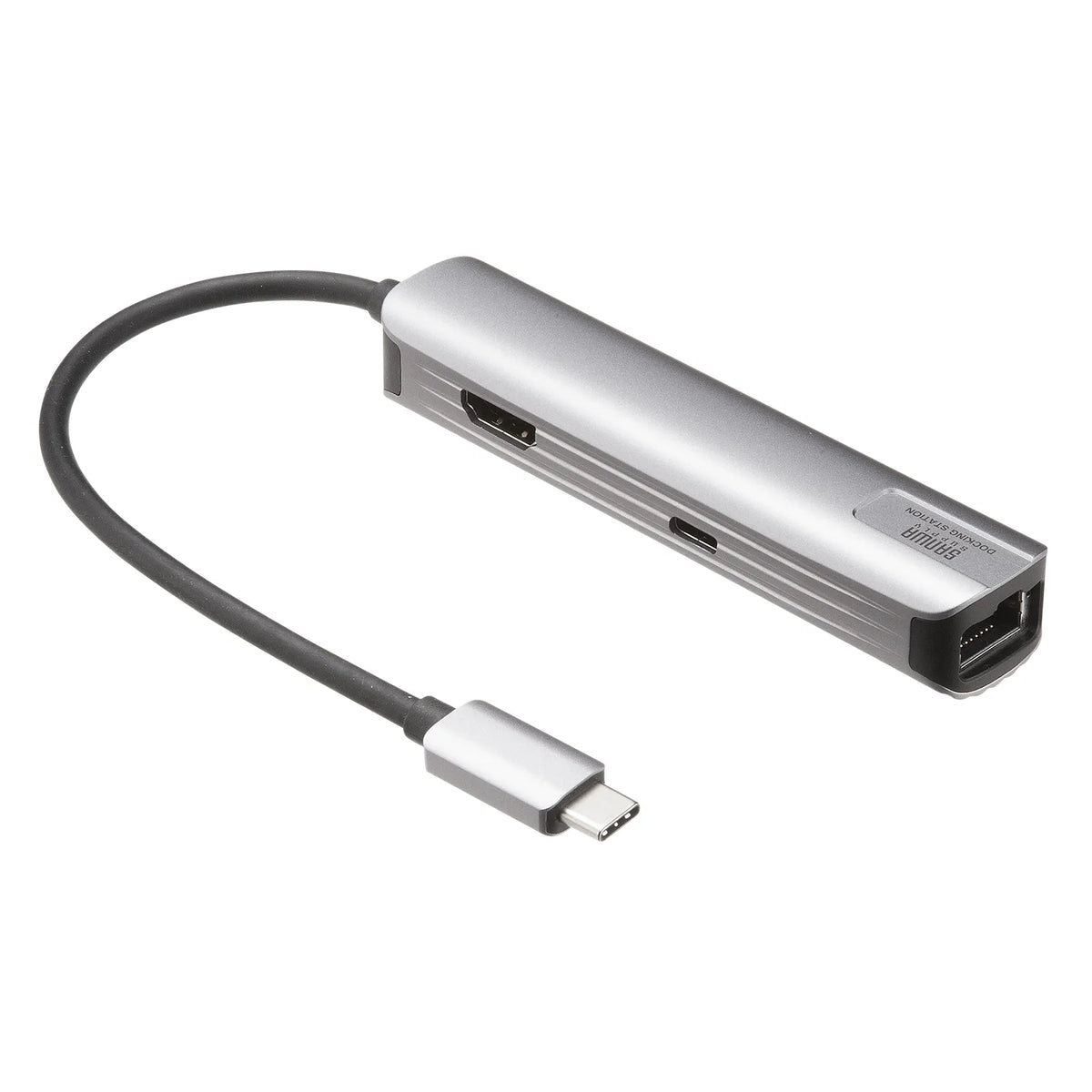 USB Type-C スリムドッキングハブ USB-5TCHLP7S