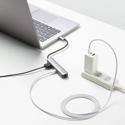 USB Type-C スリムドッキングハブ USB-5TCHLP7S