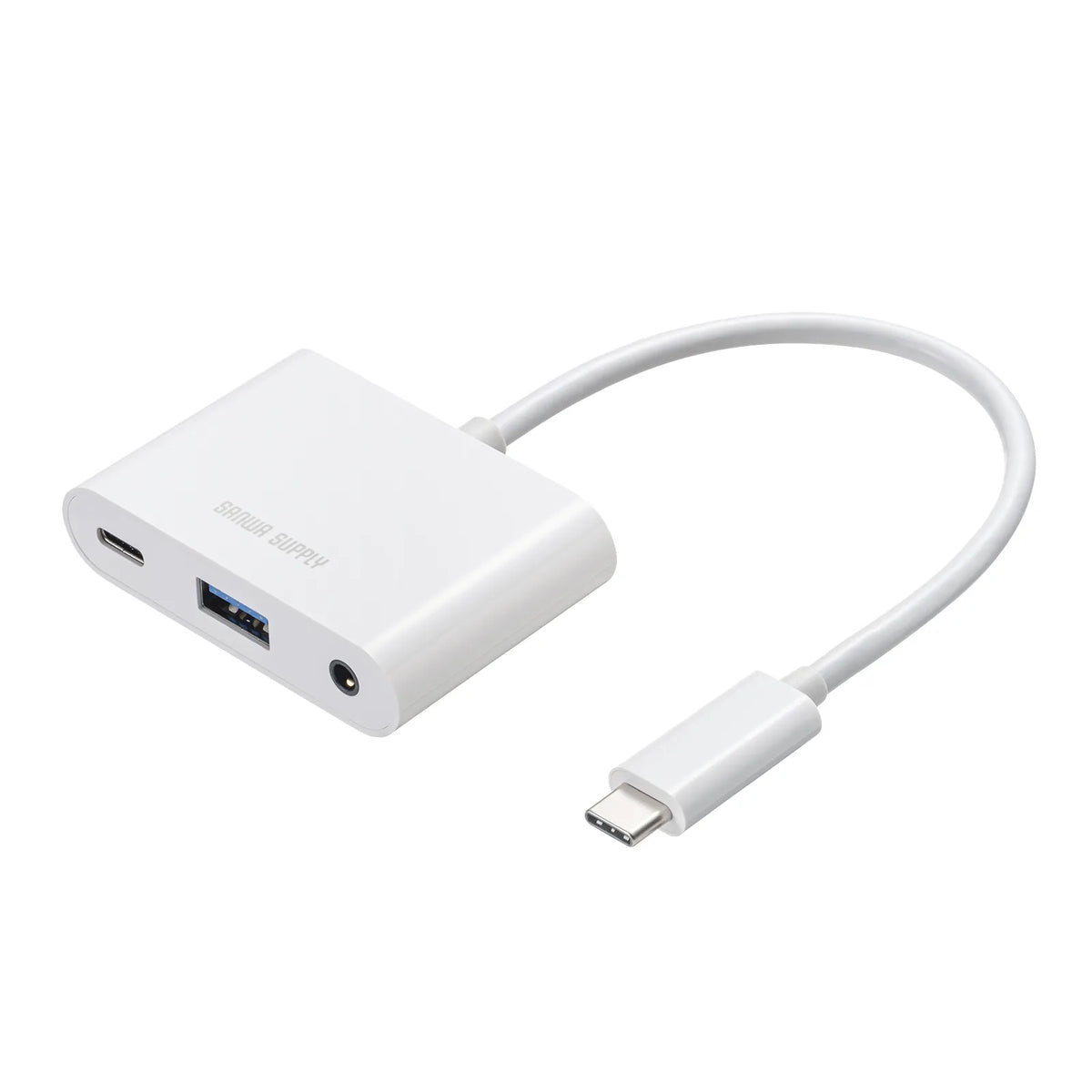USB-5TCPA23W USB-C Hub with Headphone Jack