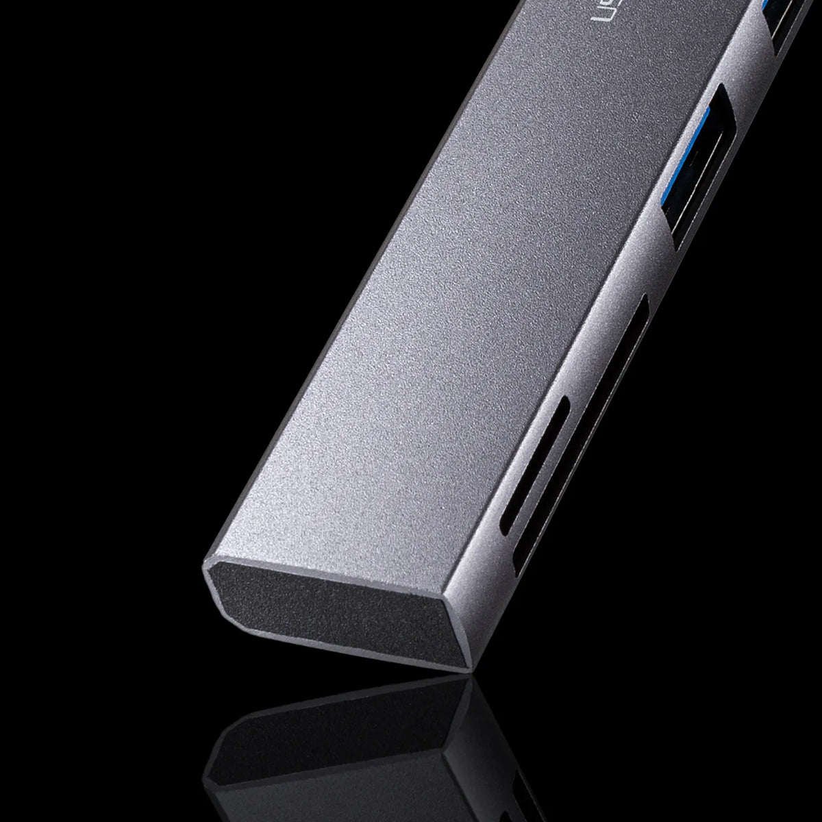 USB 5Gbps 3-Port Slim Hub (with Card Reader) USB-5TCPC28GM