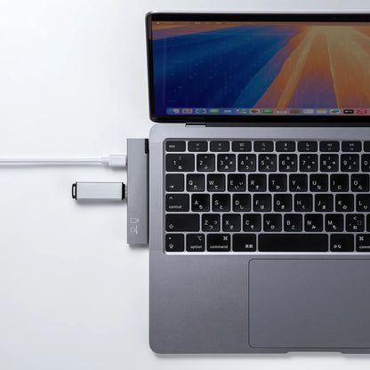 USB 5Gbps 2-Port Slim Hub (with Card Reader) USB-5TCPC30GM