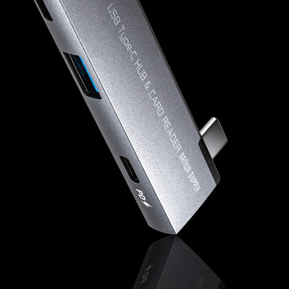 USB 5Gbps 2-Port Slim Hub (with Card Reader) USB-5TCPC30GM