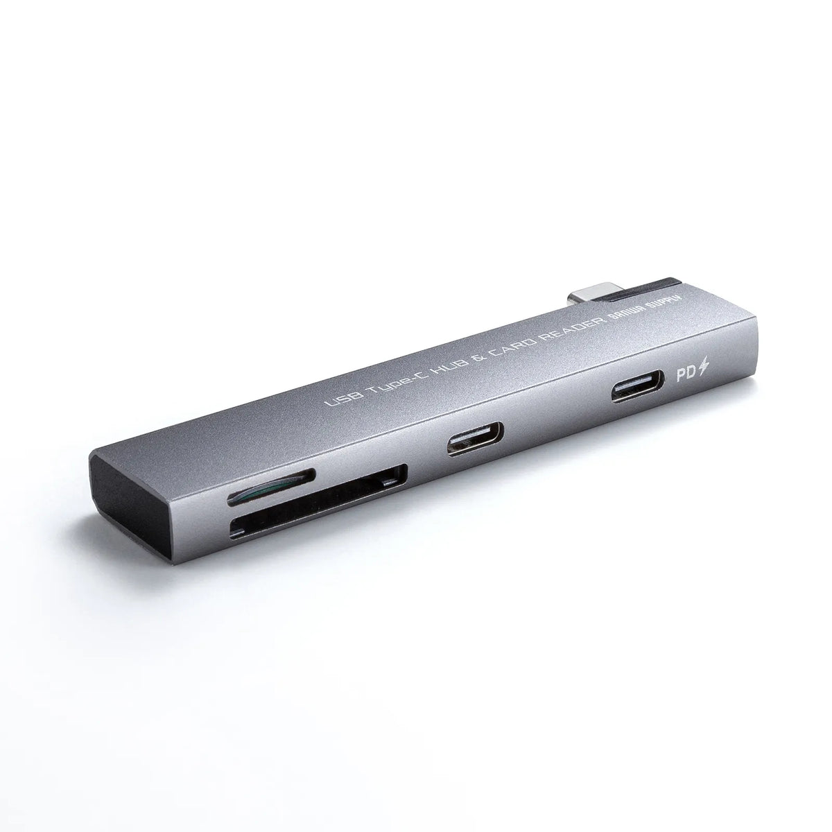 USB 5Gbps 2-Port Slim Hub (with Card Reader) USB-5TCPC31GM