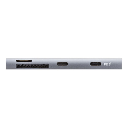 USB 5Gbps 2-Port Slim Hub (with Card Reader) USB-5TCPC31GM