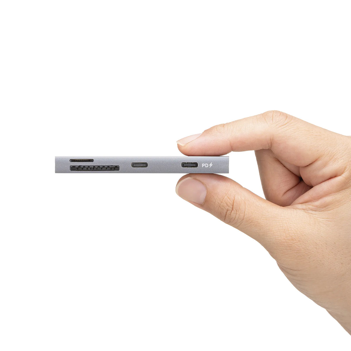 USB 5Gbps 2-Port Slim Hub (with Card Reader) USB-5TCPC31GM