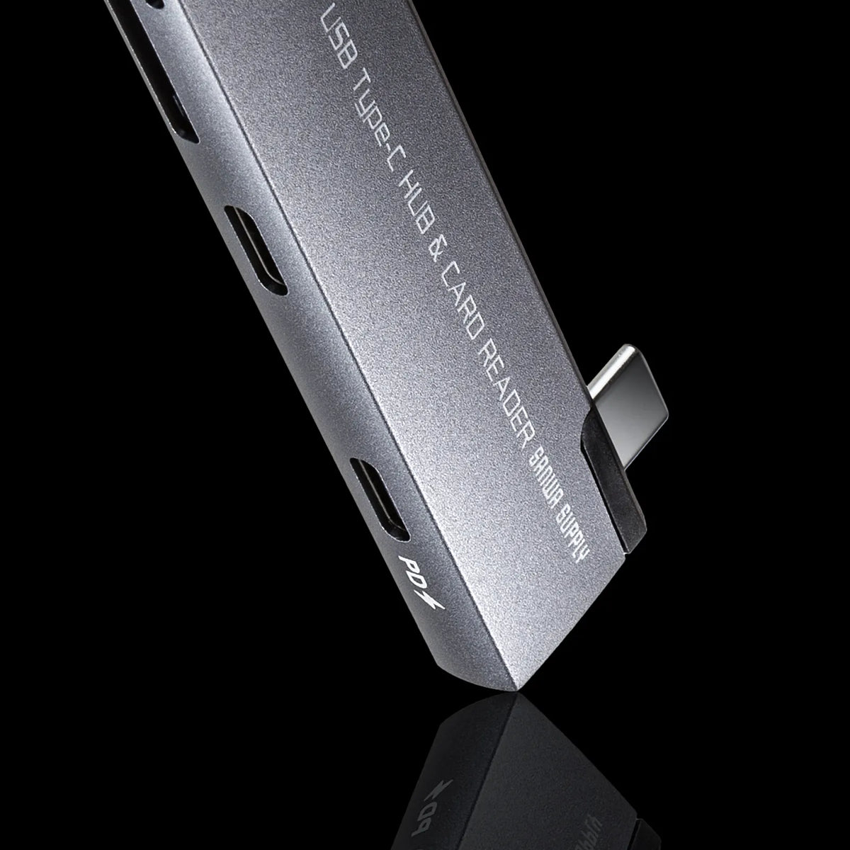 USB 5Gbps 2-Port Slim Hub (with Card Reader) USB-5TCPC31GM