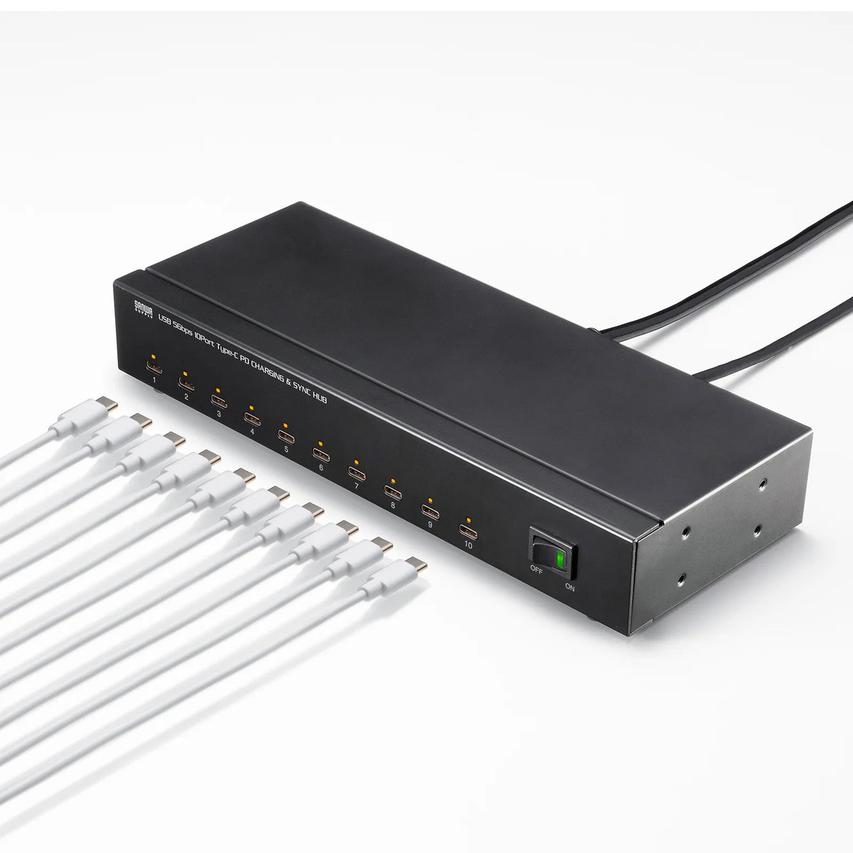 USB 5Gbps Type-C 10-Port Hub USB-5TCPS10N